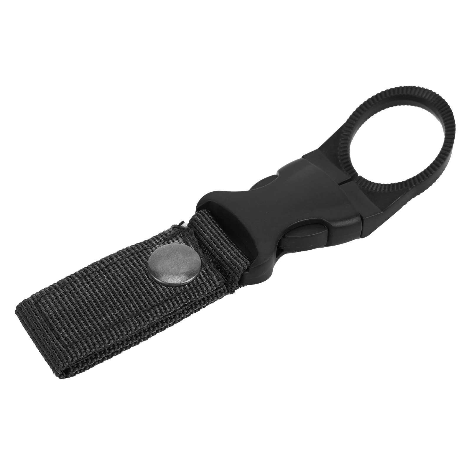 Outdoor-wasserflaschenhalter Mit Clip Für Wandern, Radfahren, Angeln – Schwarze Multifunktionsbefestigung