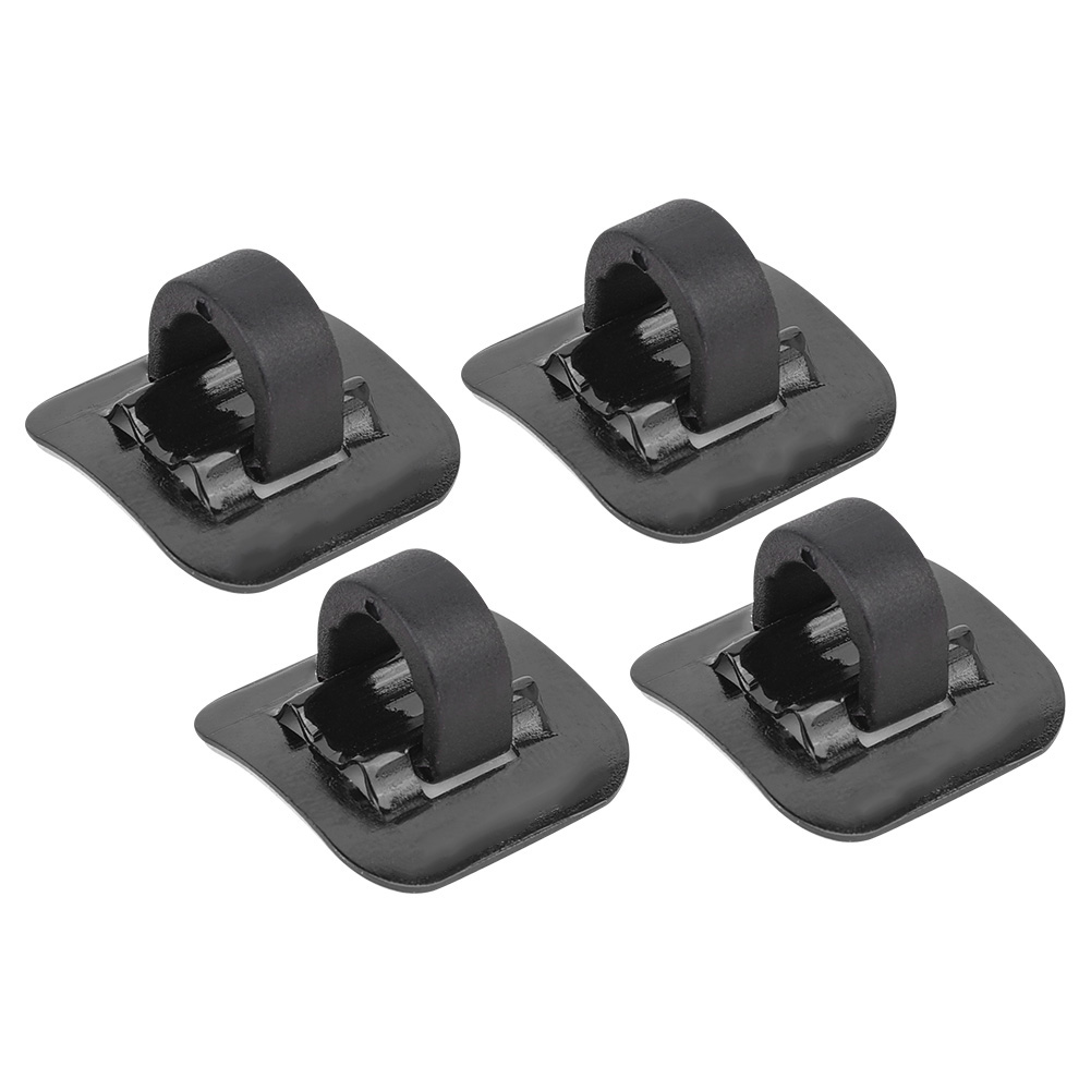 Cansucc 4-teiliges Fahrradbremskabel-führungsset, Adapter Und Fahrradrahmenbefestigung (schwarz)
