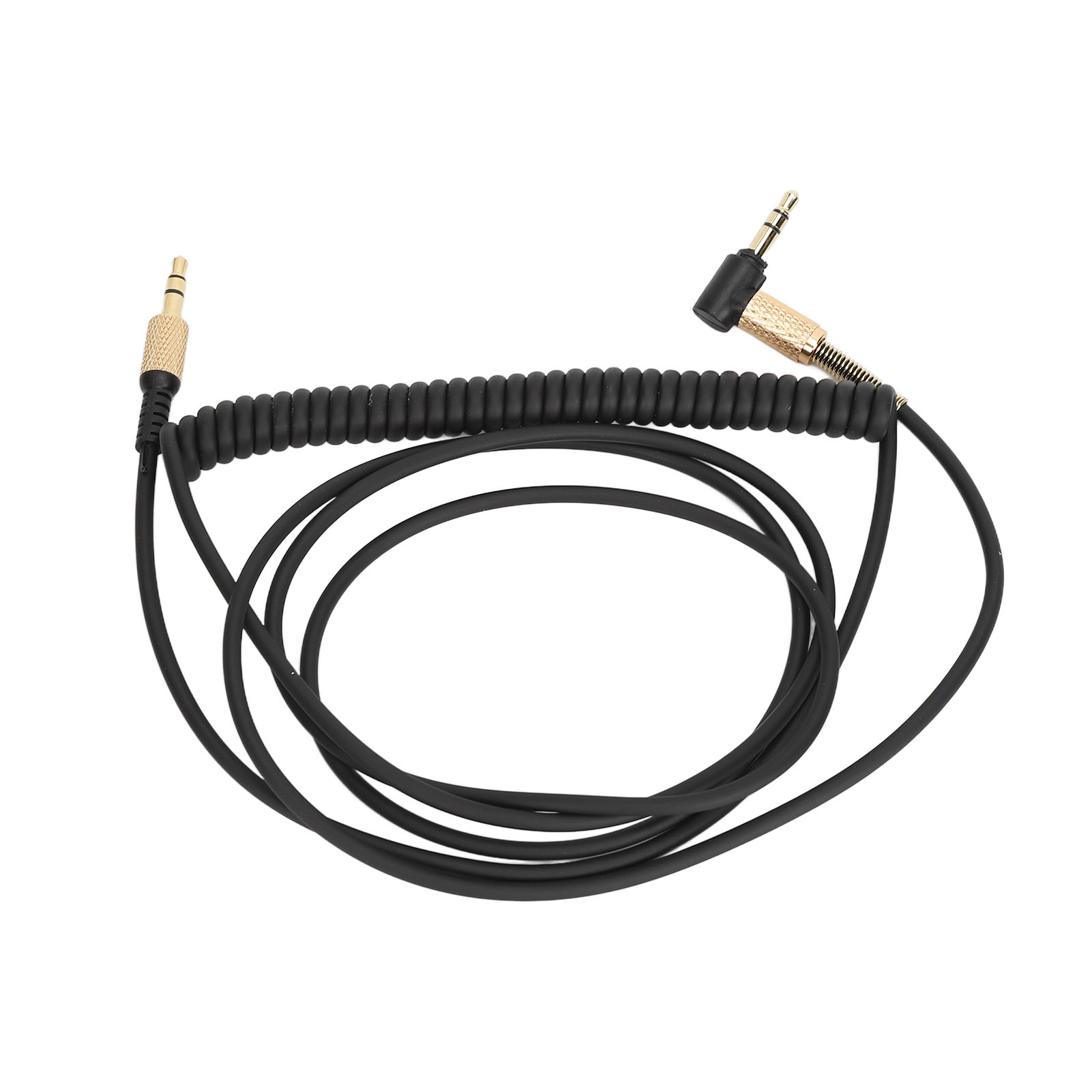 3,5-mm-spiralkabel (stecker Auf Stecker) Zur Audioverlängerung, Kompatibel Mit Gängigen Anc-kopfhörern Und Monitoren.