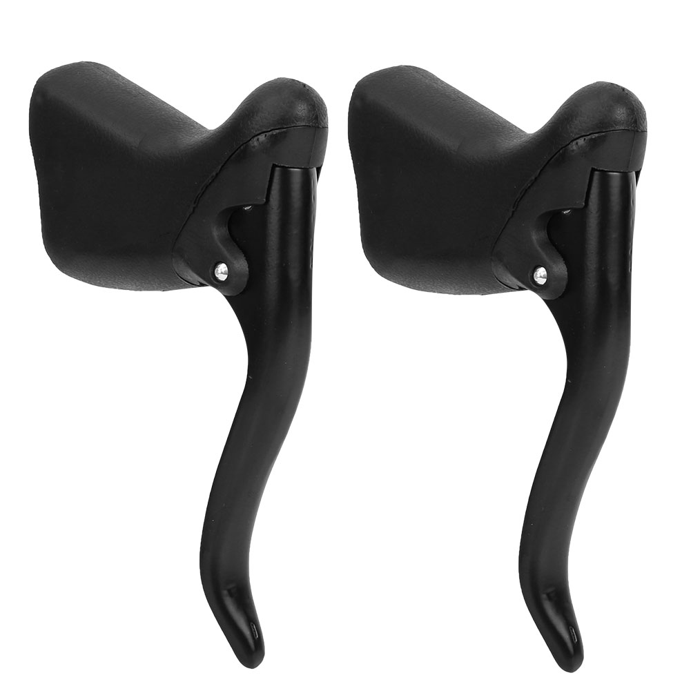 Paar Bremshebel Aus Aluminiumlegierung Für Mountainbikes/rennräder – Schwarz