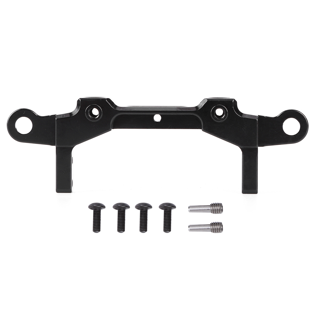 Heckstoßstange Aus Aluminiumlegierung Für Axial Scx10 Iii, Karosseriesäule, 1/10 Rc, Schwarz