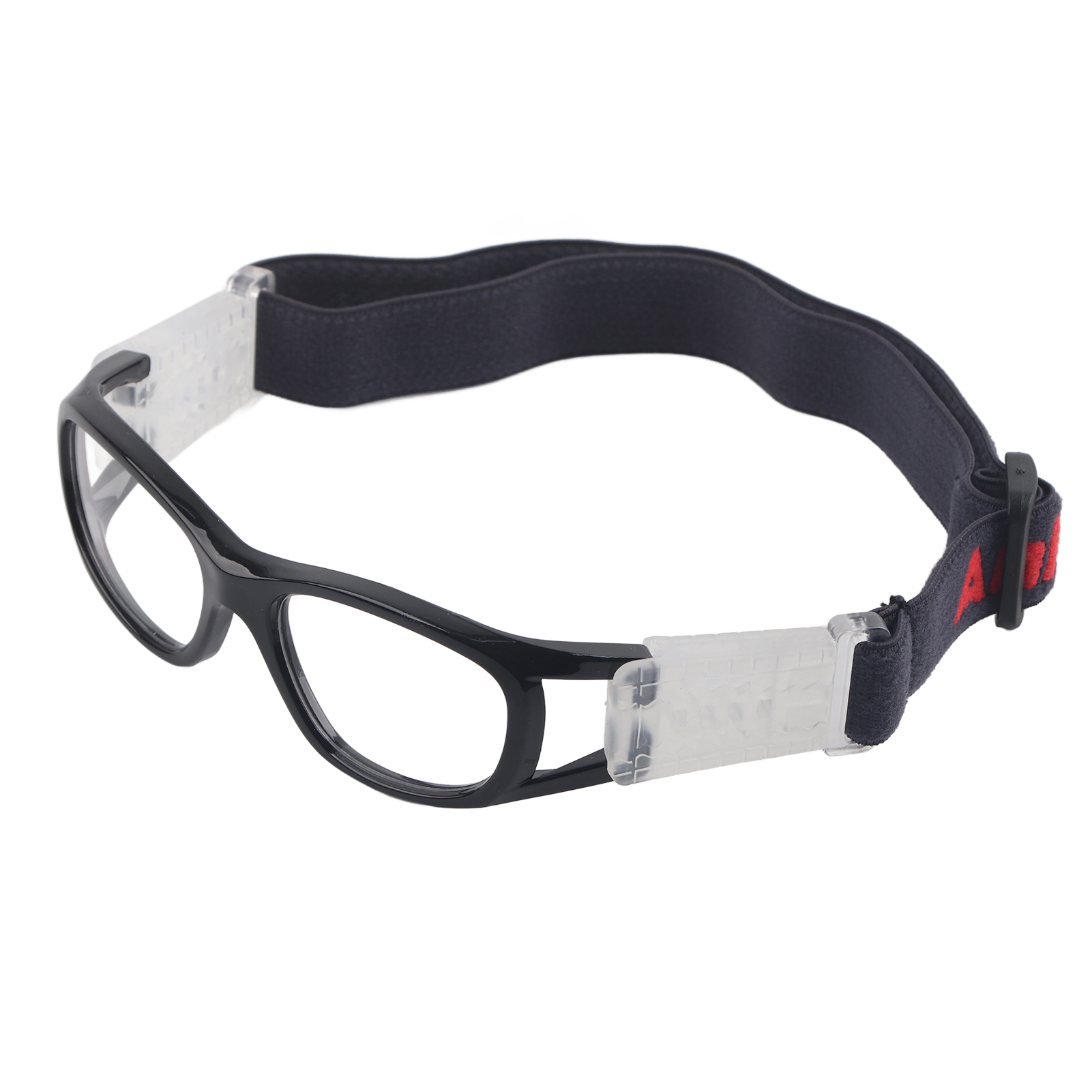 Sportbrille Für Kinder Und Jugendliche – Verstellbar Für Fußball, Radfahren, Basketball – Schwarzes Accessoire