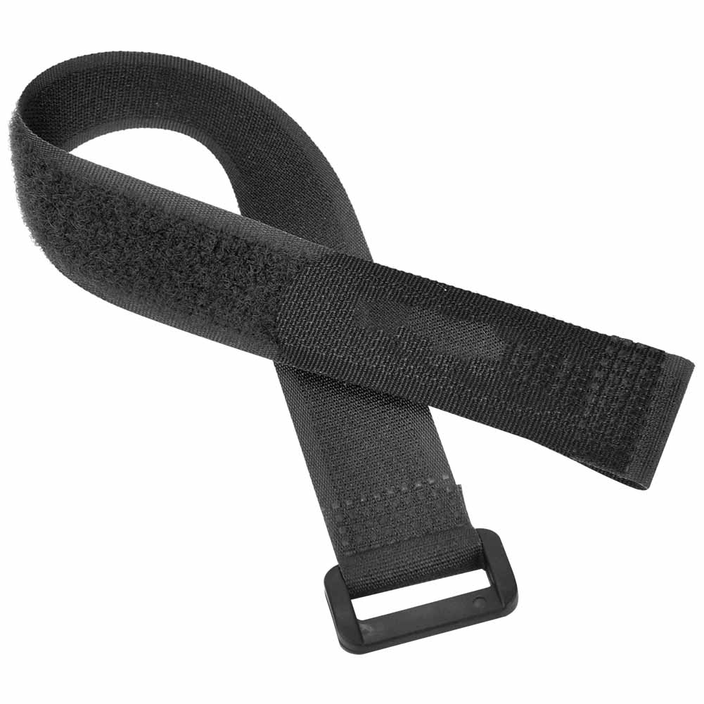5-teiliges Selbstklebendes Nylon-fahrradlenkerband Zur Befestigung Einer Luftpumpe (schwarz)