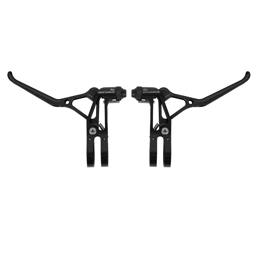 Verstellbarer Bremshebel Aus Aluminiumlegierung Für Mountainbikes – Komplett Schwarz