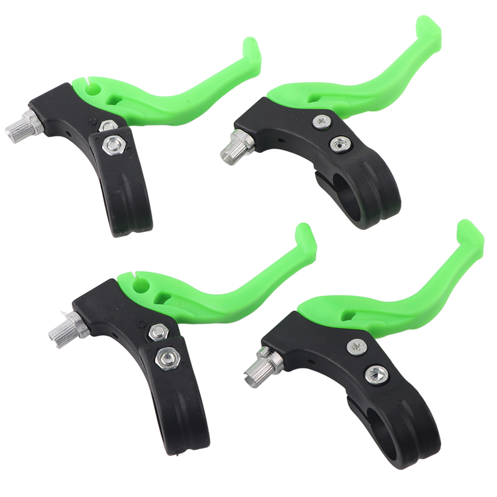 Ergonomische Bremshebel Für Kinderfahrräder, Verstellbar, Kompatibel Mit 22,2 Mm/0,9 Zoll Lenkern, Schwarz Und Grün