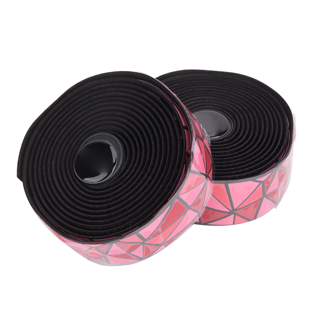 Rollen Cx-86 Anti-rutsch-lenkerband Für Rennräder, Atmungsaktiv Und Stoßdämpfend (schwarz Und Rot)