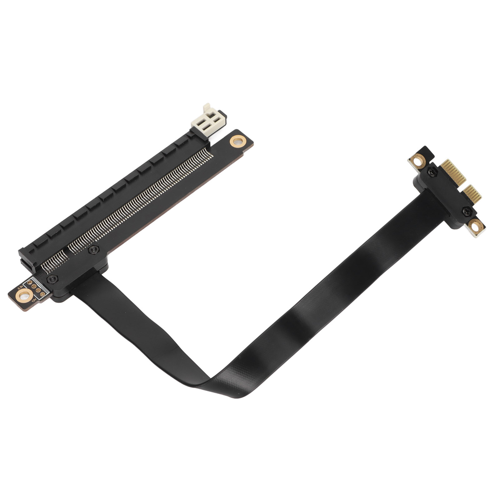 20 Cm Pcie-verlängerungskabel, 32 Gbit/s, Pci Express 3.0 X1, Schwarz, Für Grafik-, Sound- Oder Netzwerkkarten – Sata-stromkabel Nicht Enthalten