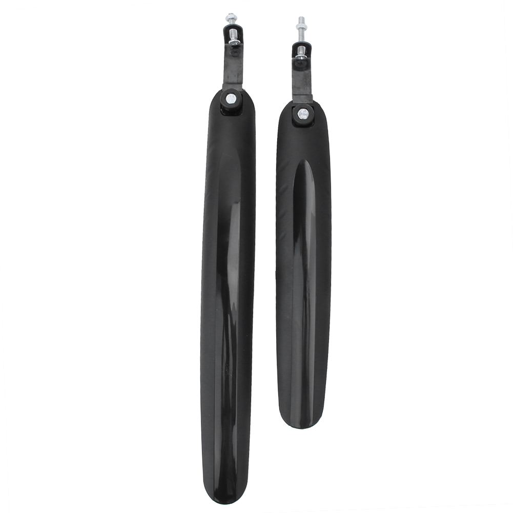 Paar Schwarze Schutzbleche Für Vorder- Und Hinterrad Für Mountainbikes Und Rennräder – Spritzschutz