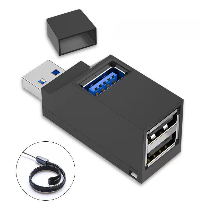 Dual-port-usb-3.0-dockingstation Für Laptops, Erweiterungsport-hub, Anschlussadapter