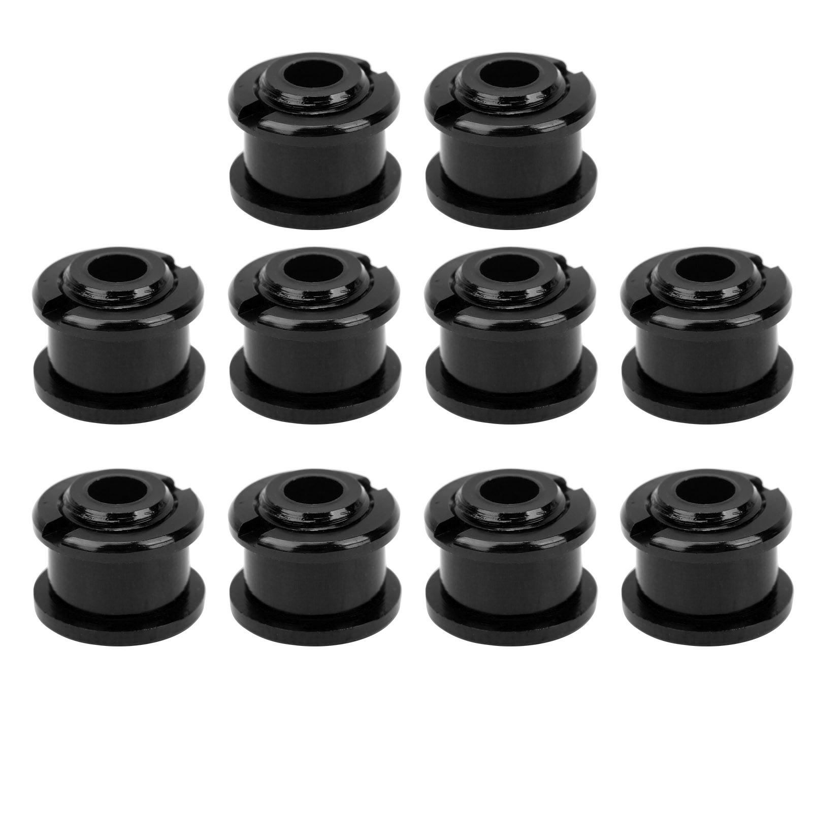 10 Aluminiumschrauben Für Singlespeed-mountainbike-kettenblätter, 4,9 Mm, Schwarz – 10er-pack