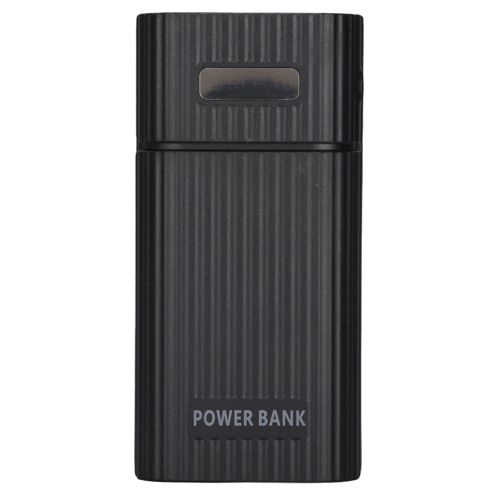 H02 2x 21700 Akku-gehäuse Mit 3 Usb-anschlüssen – Diy-powerbank-set Für Smartphones, Tragbares Ladegerät, Schwarz
