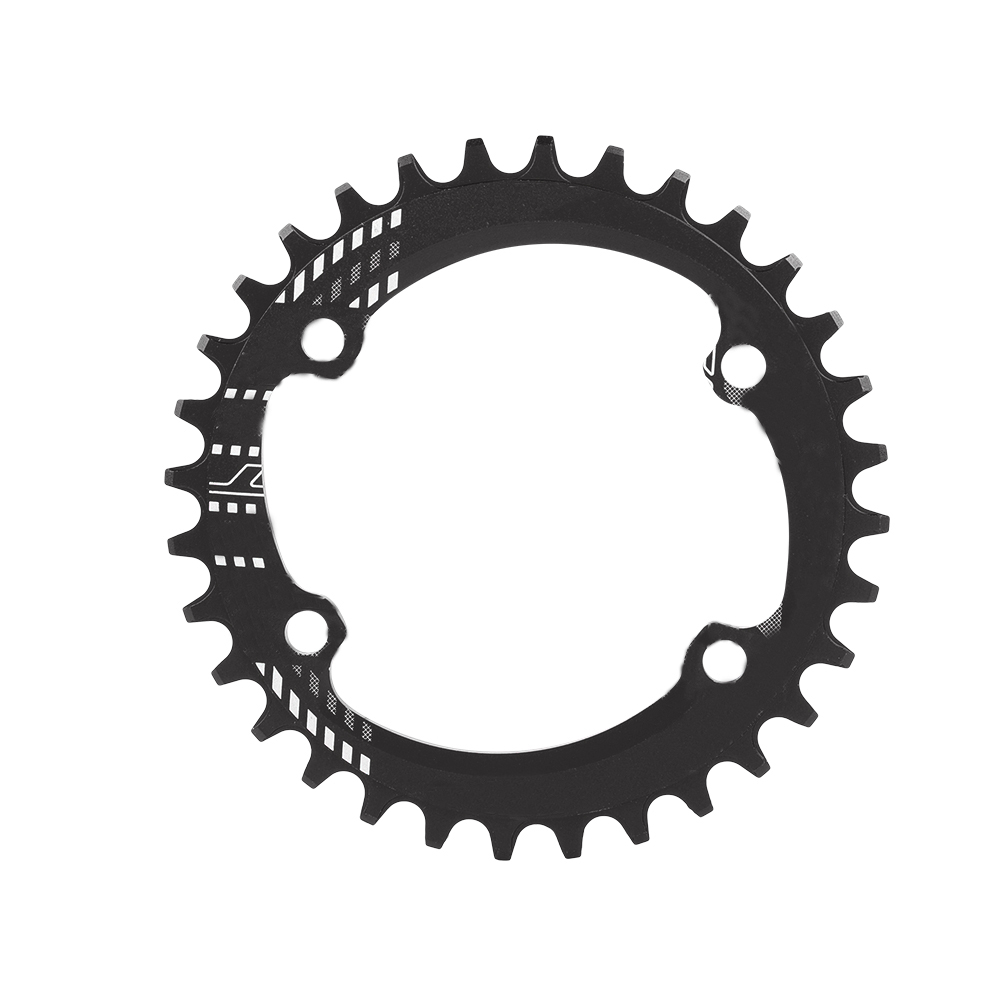 Schmale Lochkreis-kettenblatt (96 Mm) Für M6000, M7000 Und M8000, Einzelnes 32-zähne-kettenblatt, Schwarz