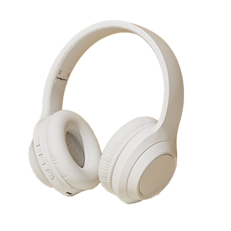 Kabelloses Bluetooth-gaming-headset Mit Geräuschunterdrückung, Hifi-stereo-sound, Kraftvollem Bass, Multifunktional, Perlweiß