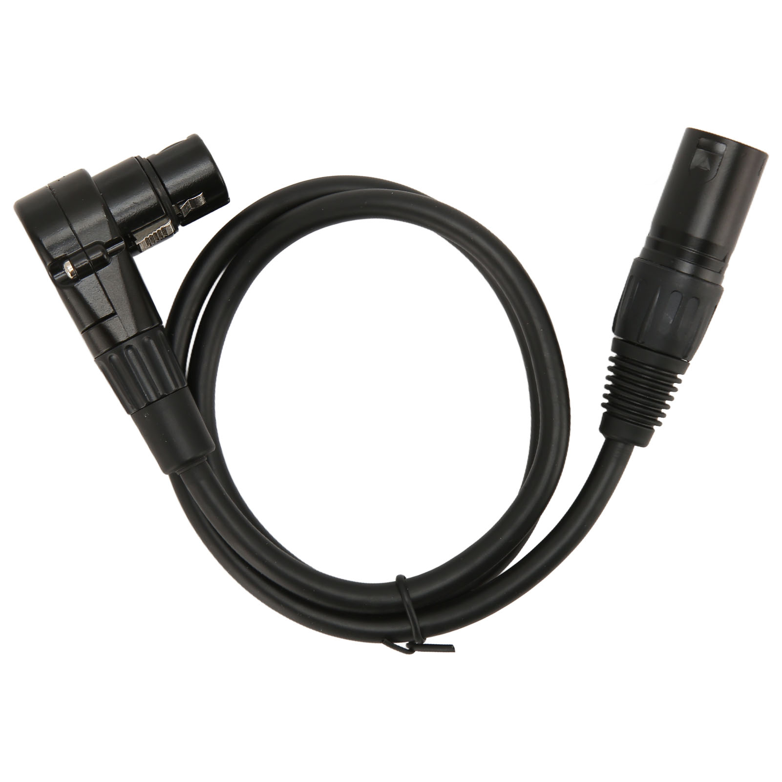 Xlr-stecker Auf Xlr-buchse, Rechtwinklig, 3-polig, Mikrofonkabel, Versilberter Ofc-leiter, 75 Cm (29,5 Zoll), Symmetrisches Audiokabel