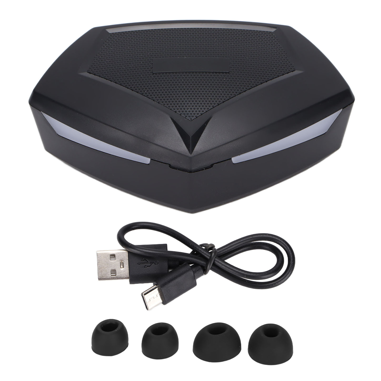 P36 Bluetooth-kopfhörer Mit Latenzarmer Geräuschunterdrückung Und Schnellladefunktion Für Gaming (schwarz)