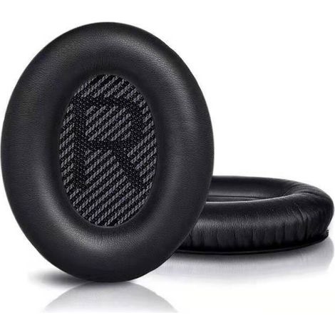 Ersatz-ohrpolster Für Bose Qc35, Qc25, Qc15, Ae2, Soundtrue Und Soundlink Kopfhörer, Schwarz