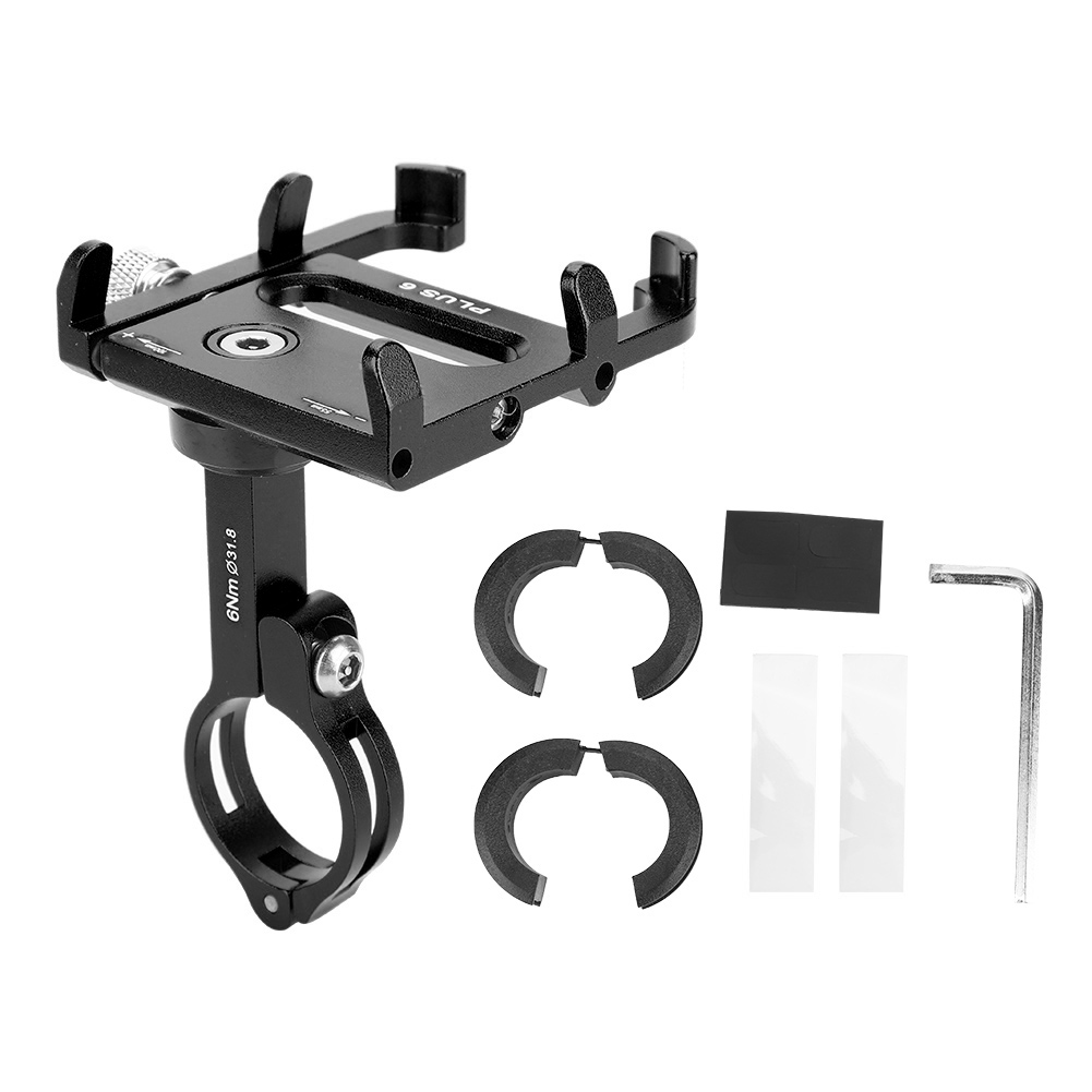 Gub Plus 6 Handyhalterung Für Rennräder Oder Mountainbikes, 360°-drehung, Schwarz