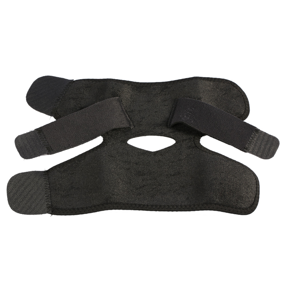 Verstellbare Und Atmungsaktive Knöchelbandage Bei Verstauchungen, Schmerzen Und Zum Schutz – Schwarz