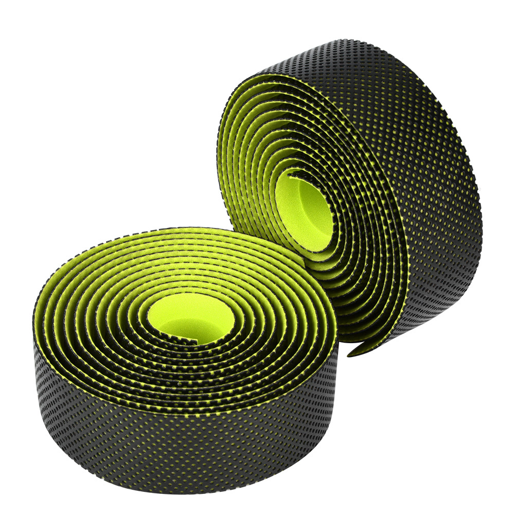 Rennrad-lenkerband, Saugfähig Und Elastisch, Schwarz Und Gelb