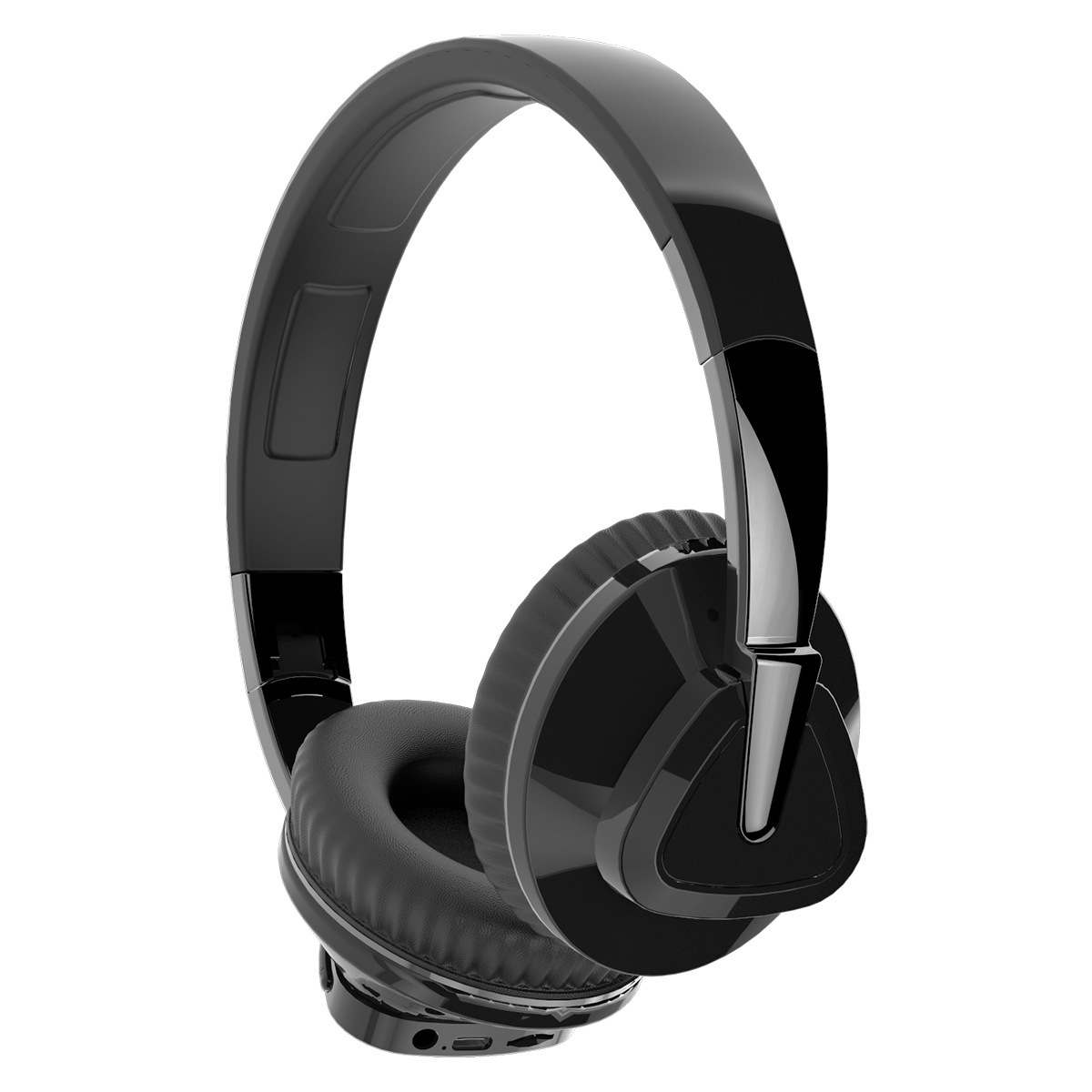 Kabelloser Bluetooth-over-ear-kopfhörer Mit Mikrofon, High Definition Audio V5.0, 24 Stunden Akkulaufzeit Für Sport, Männer Und Frauen, Pc Und Smartphones (schwarz)