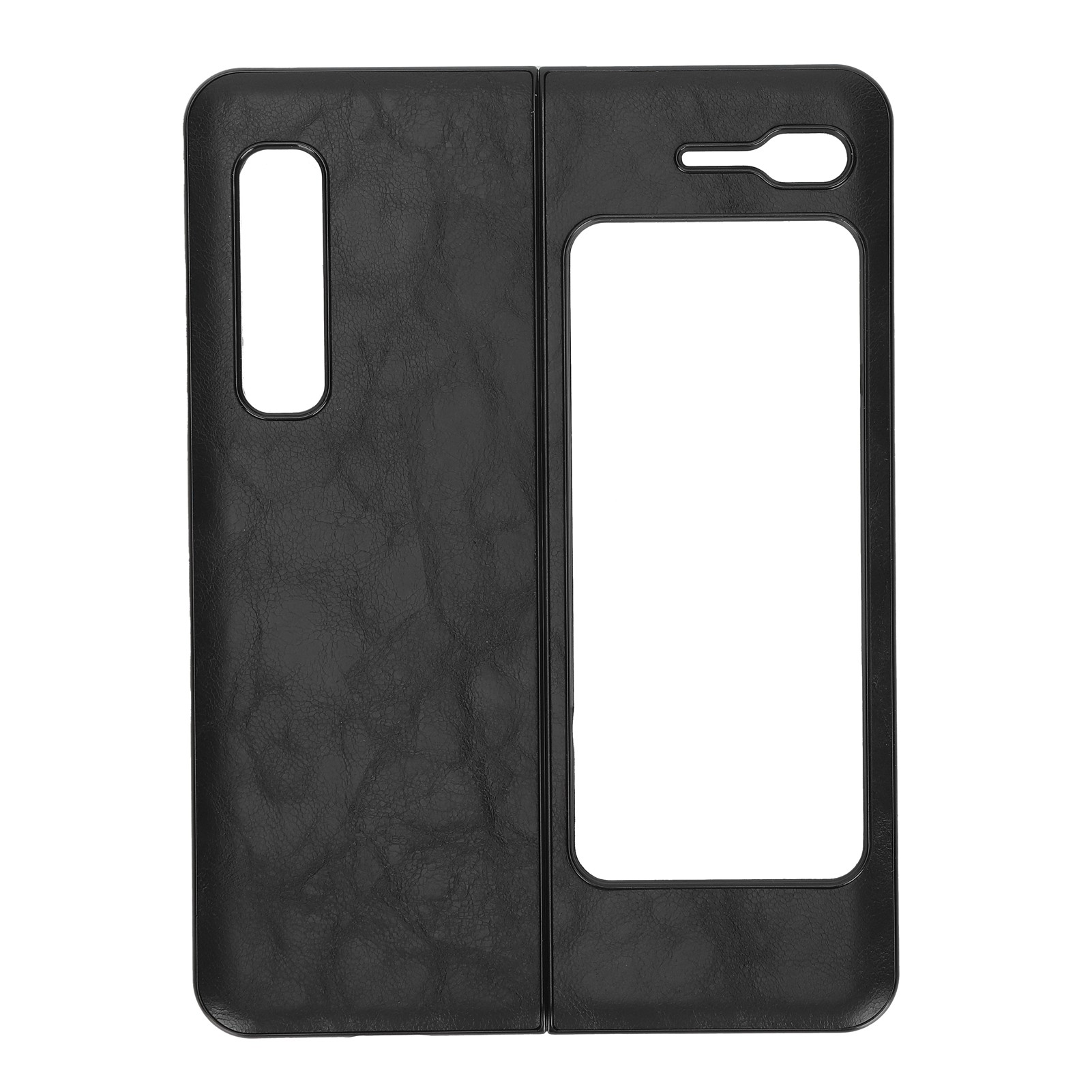 Lederhülle Für Samsung Galaxy Z Fold 1 W20 - Vollständig Stoßfeste Und Schützende Hülle (schwarz)