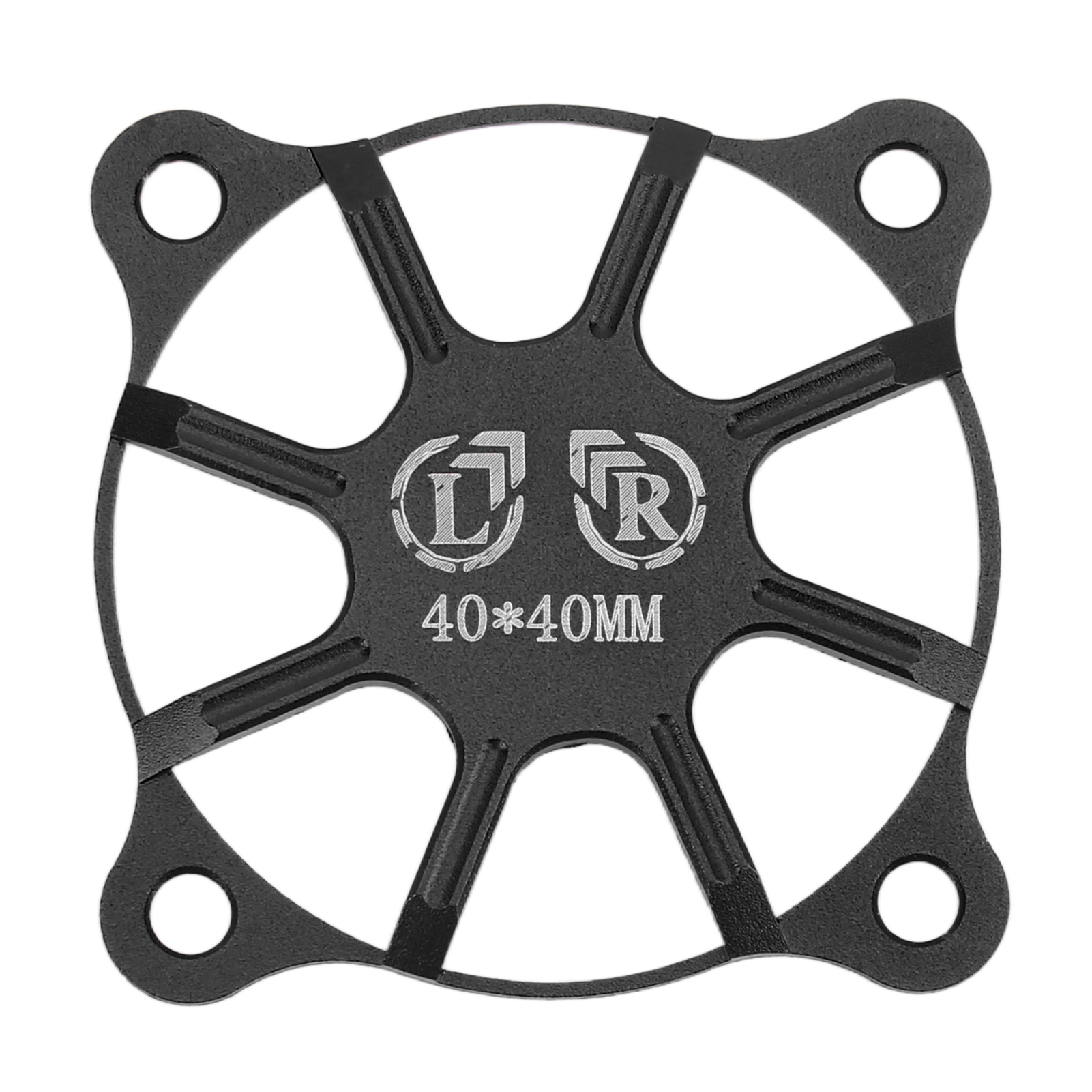 40x40mm Lüftergitter Aus Schwarzer Aluminiumlegierung Für Rc-motoren – Schutzteil