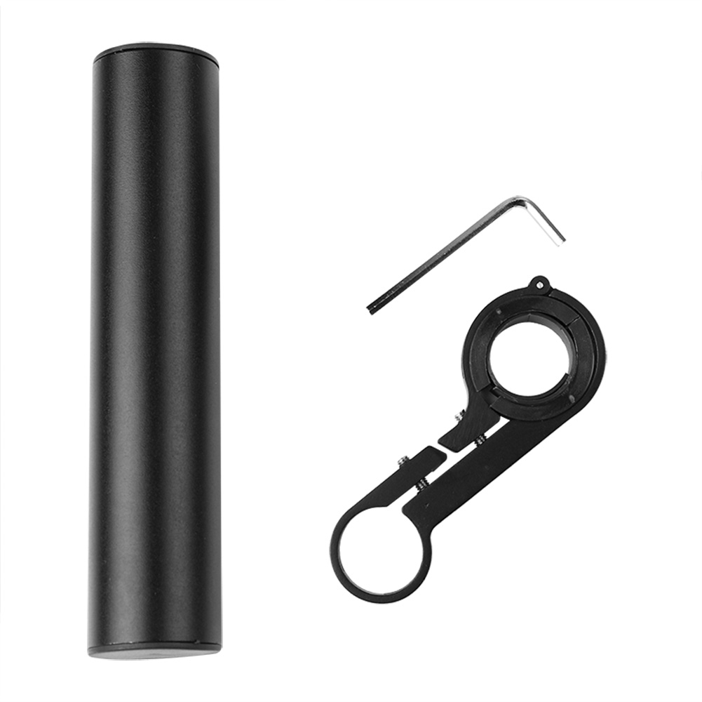 Handy- Und Lampenhalterung Für Fahrradlenker, 10 Cm Schwarzes Aluminiumrohr, Fahrradzubehör