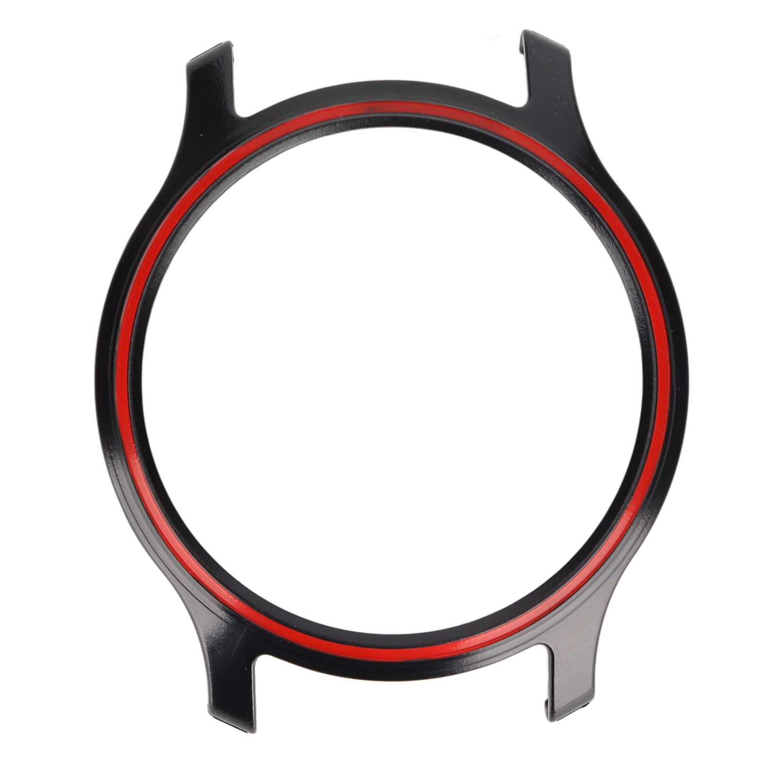 Vollständige Hartschalen-schutzhülle Für Haylou Rs3 Ls04 Smartwatch – Schwarz/rot