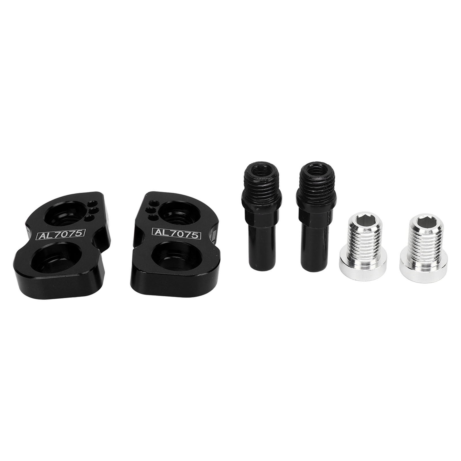 Paar V-brake-verlängerungen Für Falträder, Sattelumbau Von 14" Auf 16" Oder 16" Auf 18", Laufräder 406 Auf 451, Schwarz