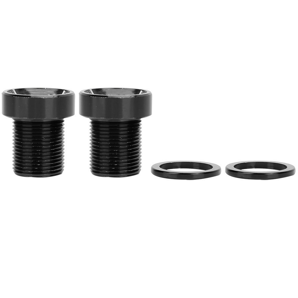 M15x19mm Titan-tretlagerschrauben Mit Gewinde Für Fahrräder, Schwarz