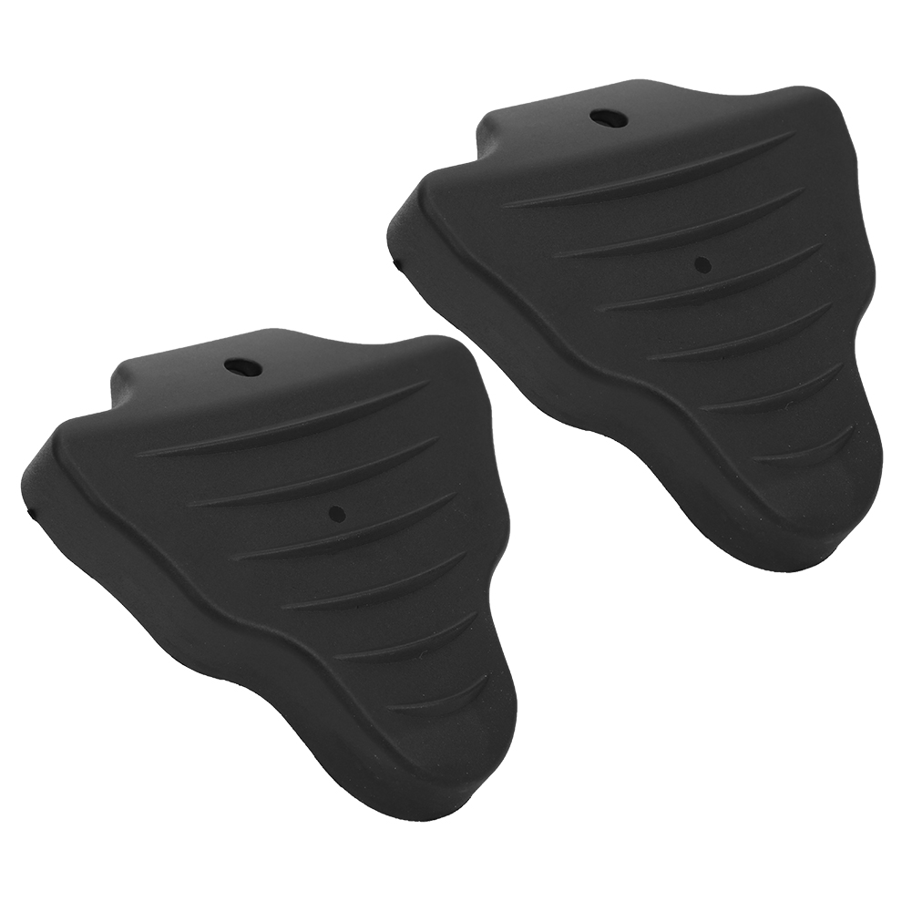 Paar Schwarze Gummi-cleat-schutzkappen Für Spd-sl-fahrradpedale, Fahrradteile