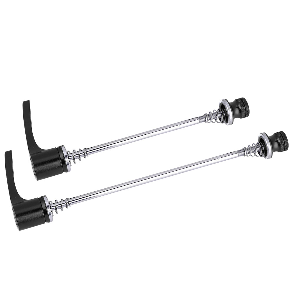 Paar Schnellspannachsen Für Mountainbikes Und Rennräder, Länge 157 Mm Oder 197 Mm, Schwarz