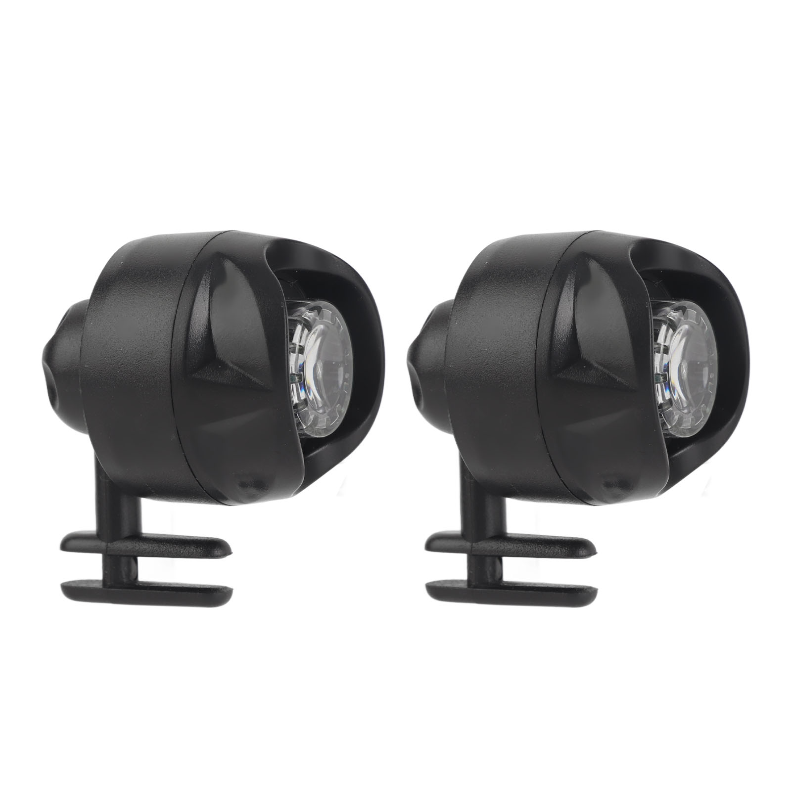 Mini-led-schuhlampen Zum Wandern Und Campen Mit Eingebauten Knopfzellenbatterien, Schwarz