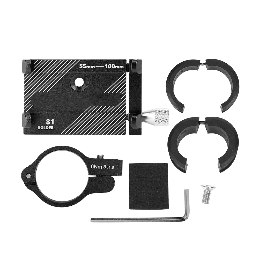 Gub Universal Mini-handyhalterung Für Rennradlenker Aus Aluminiumlegierung (schwarz)