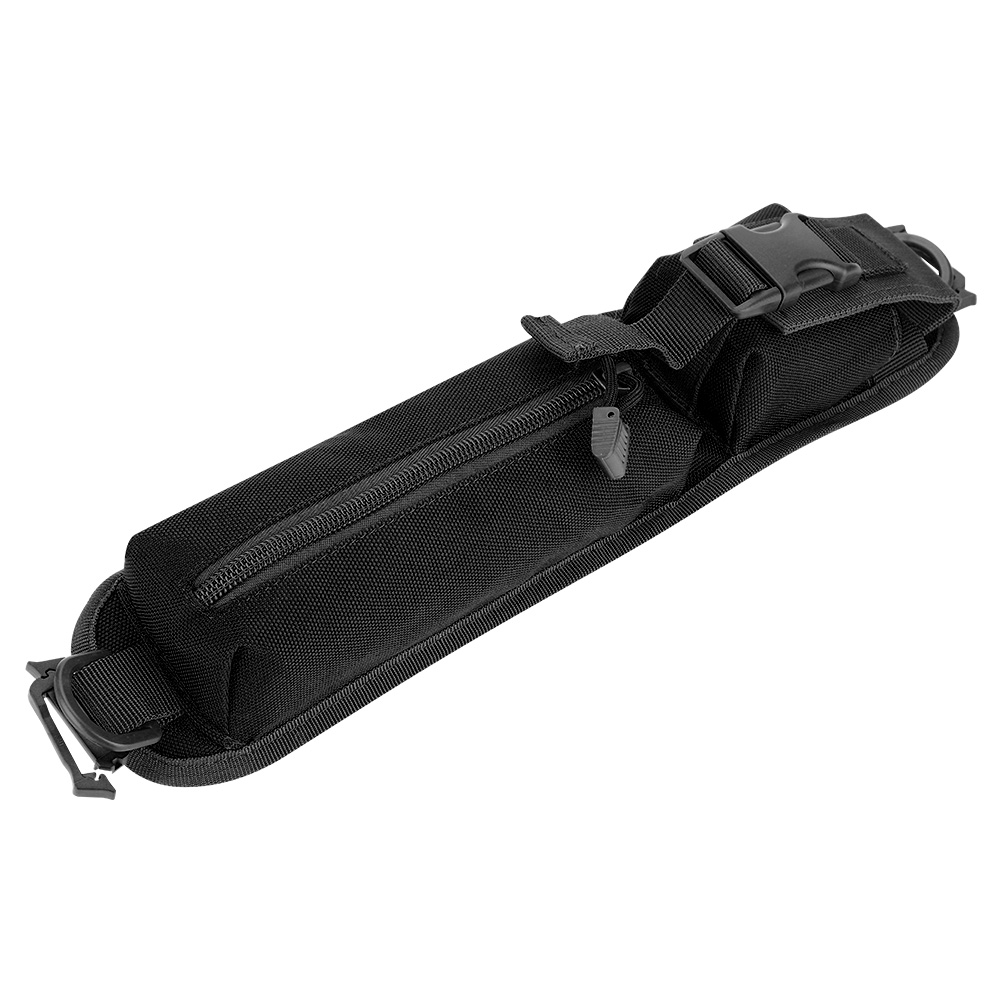 Schultertasche Mit Molle-zubehörtasche Für Outdoor-werkzeuge (schwarz)