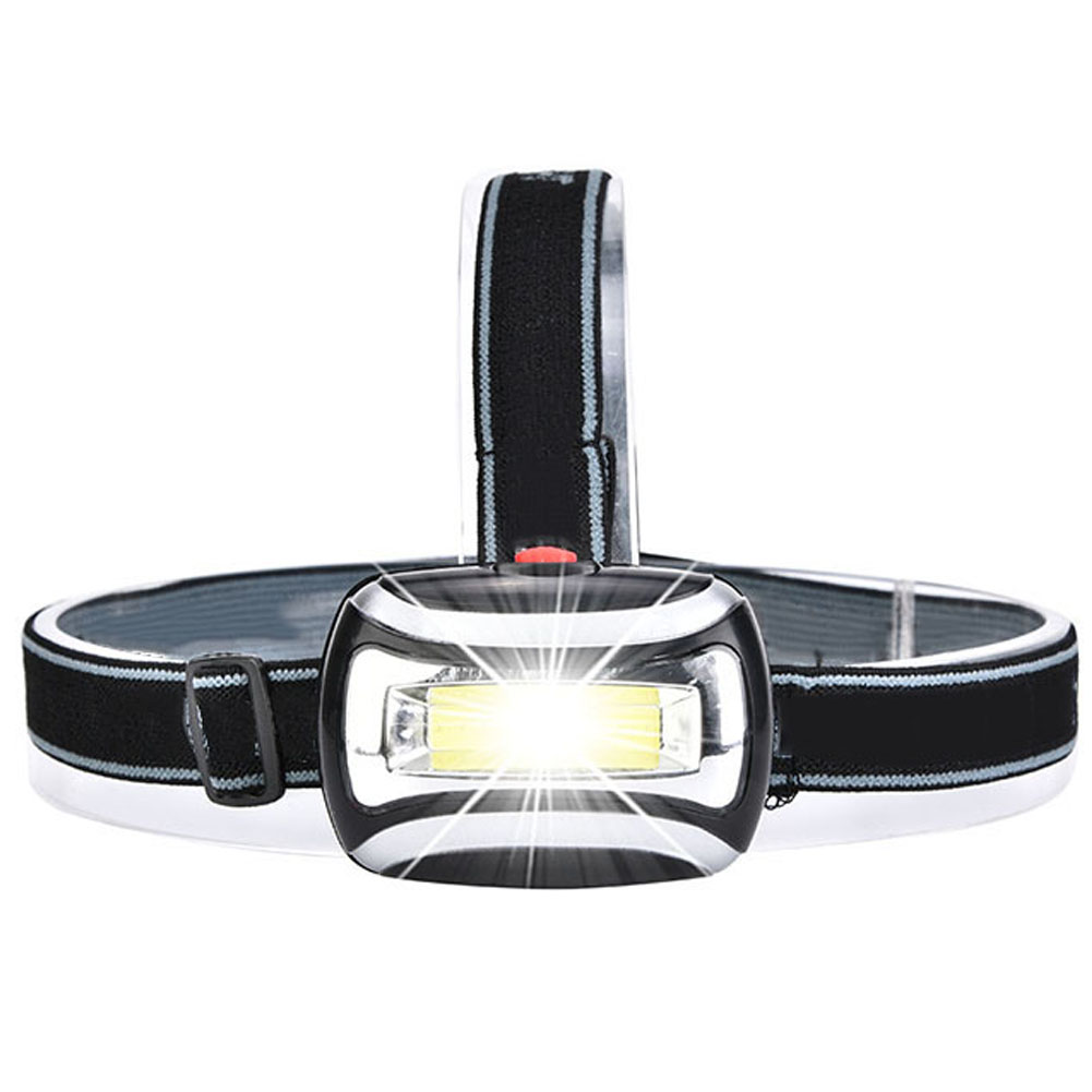 3w 800lm Ultrahelle Stirnlampe, Fernlicht Für Wandern, Camping Und Notfälle, Schwarz