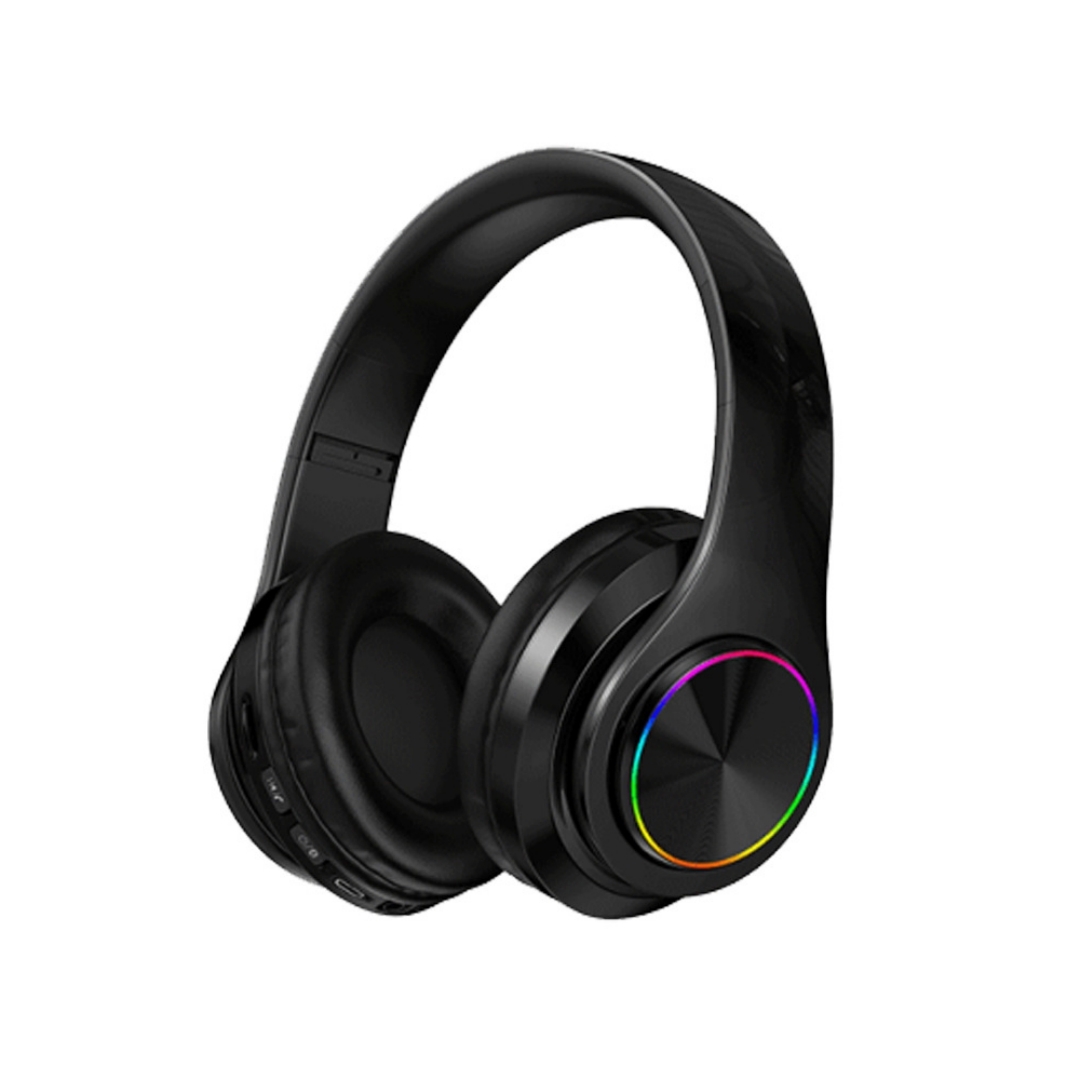 Kabellose Bluetooth-kopfhörer – Komfortable On-ear-kopfhörer – Schwarz