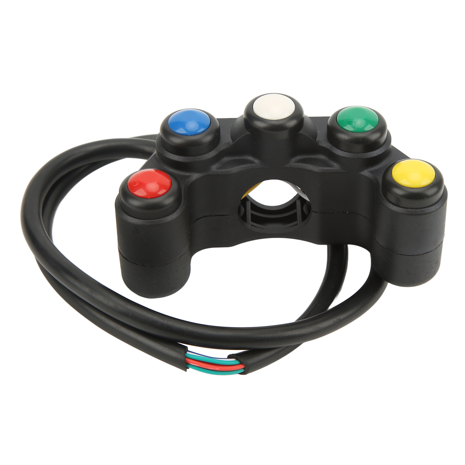 5-in-1 Multifunktions-motorradlenkerschalter – Scheinwerfer-, Blinker- Und Hupenschalter Für 2,2 Cm Rohre