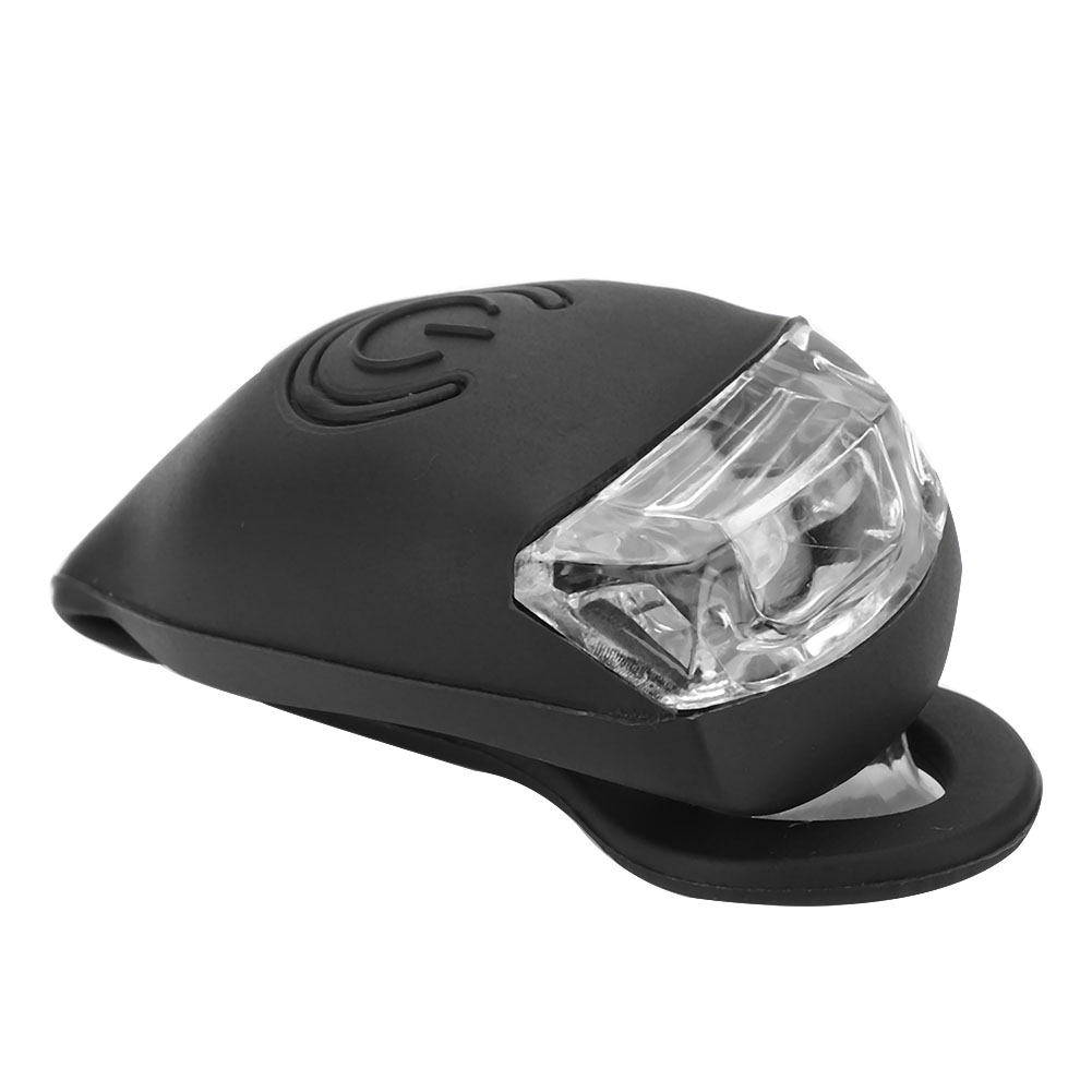 Silikon-frosch-led-fahrradscheinwerfer, Wasserdicht, Blinkend Vorne/hinten, Schwarz