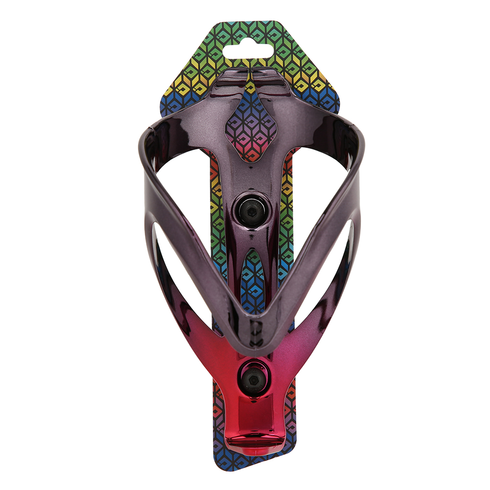 Galvanisierter Fahrradflaschenhalter, Fahrradzubehör Für Mountainbikes Und Rennräder, Schwarz Und Rot
