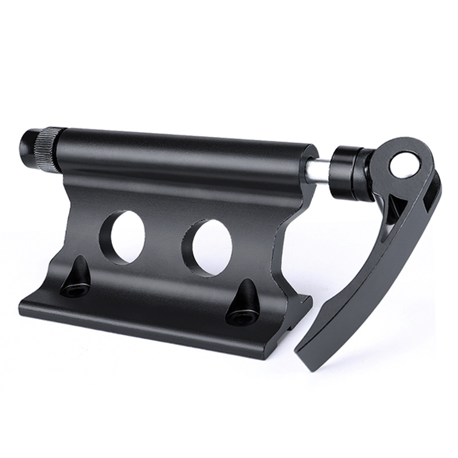 Fahrrad-vorderradgabelhalterung, Robuste Schnellspannvorrichtung Aus Aluminiumlegierung Mit Lager, Auto-dachgepäckträger, Universalgröße, Schwarz.