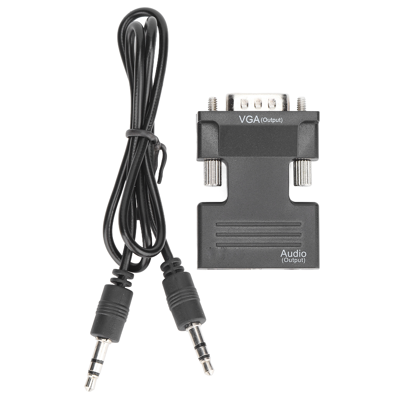 Hdmi-buchse Auf Vga-stecker-adapter Mit 3,5-mm-audiokabel Für Pc, Laptop Und Monitor