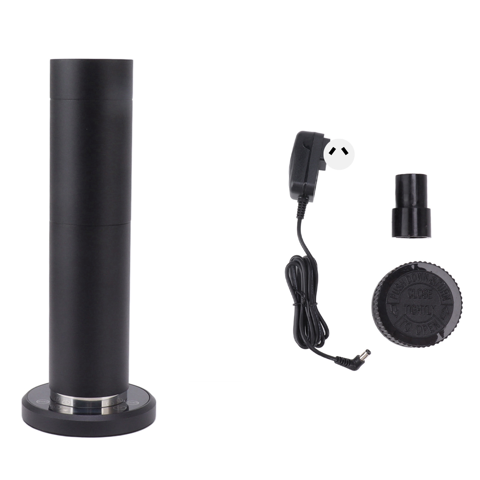 120 Ml Vernebler-diffusor Für Ätherische Öle - Schwarz, Australischer Stecker - Für Spa, Zuhause Und Büro (100-240 V)