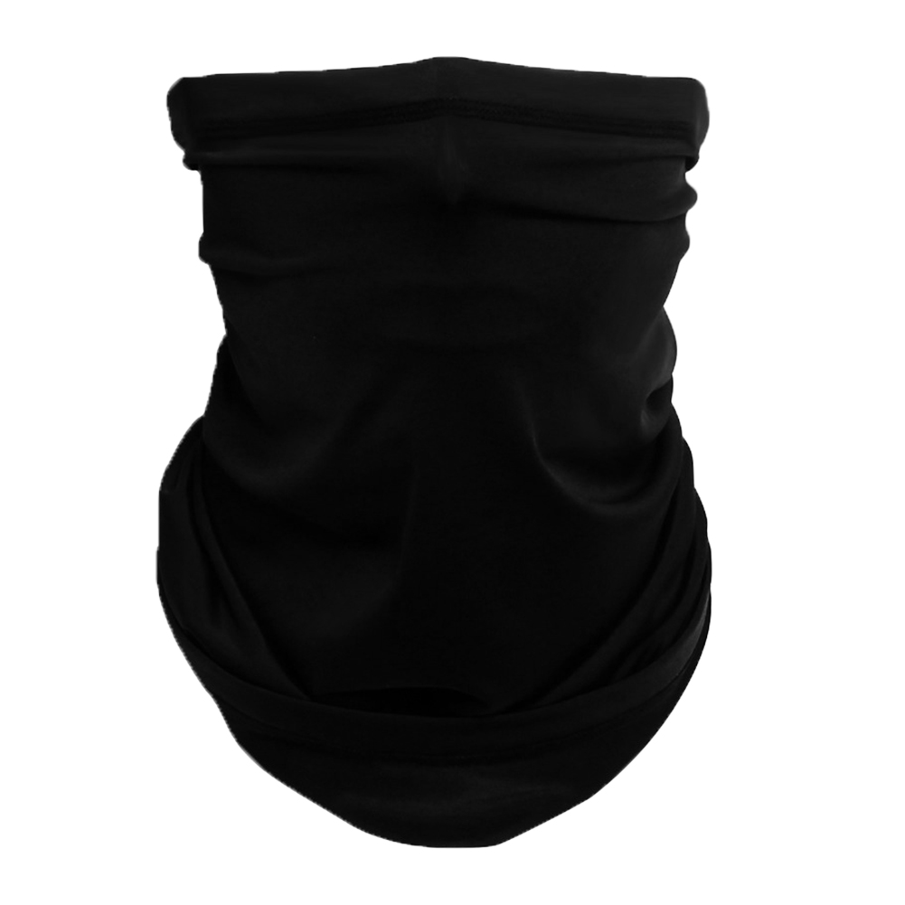 Uv-schutzmaske Für Radfahrer, Atmungsaktive Gesichtsmaske Für Outdoor-sportarten, Schwarz