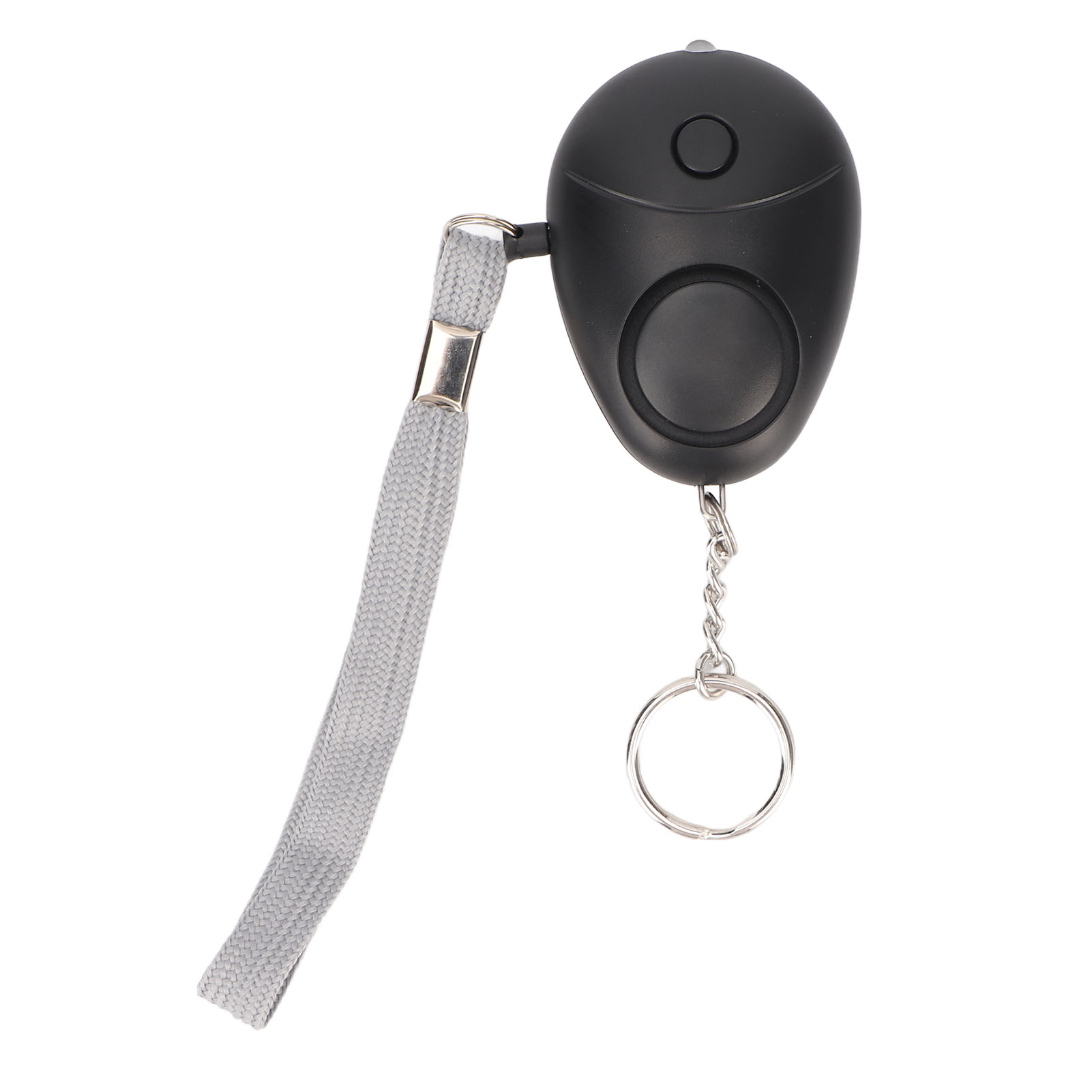 Tragbarer 130-db-notruf Mit Led-licht Für Frauen, Männer, Kinder Und Senioren – Schwarz