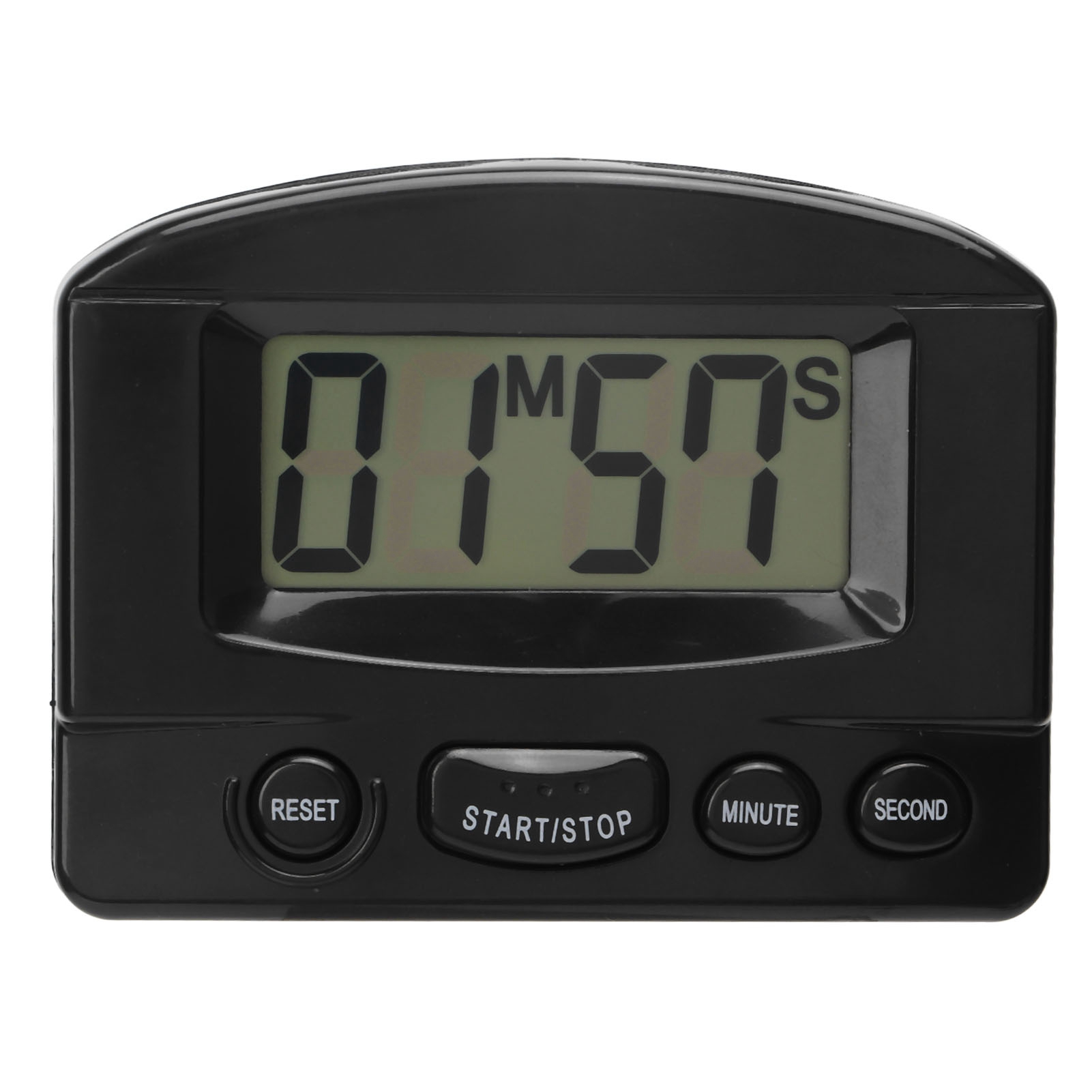 Magnetischer Küchentimer, Multifunktionale Digitale Stoppuhr Mit Lautem Alarm, Countdown-timer Und Schwarzem Design