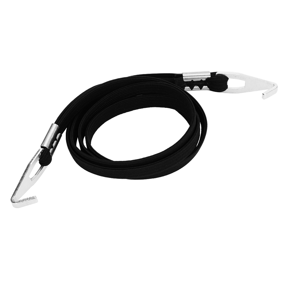 Duuti Elastisches Spannband Mit Haken Zur Aufbewahrung Von Fahrrädern Und Im Freien (schwarz)