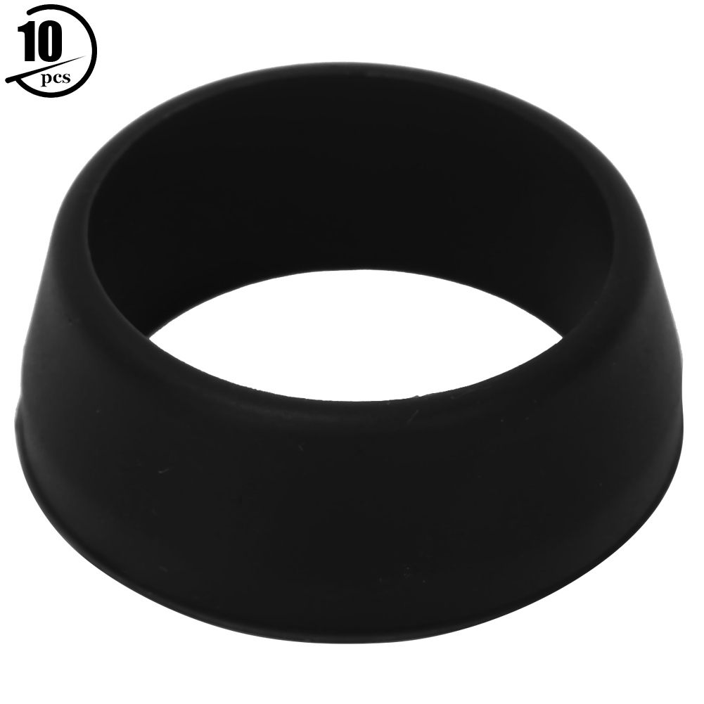 10 Stück 30–35 Mm Weiche Silikon-o-ringe Für Mountainbike-sättel, Wasserdichte Sattelstützenabdeckung, Schwarz