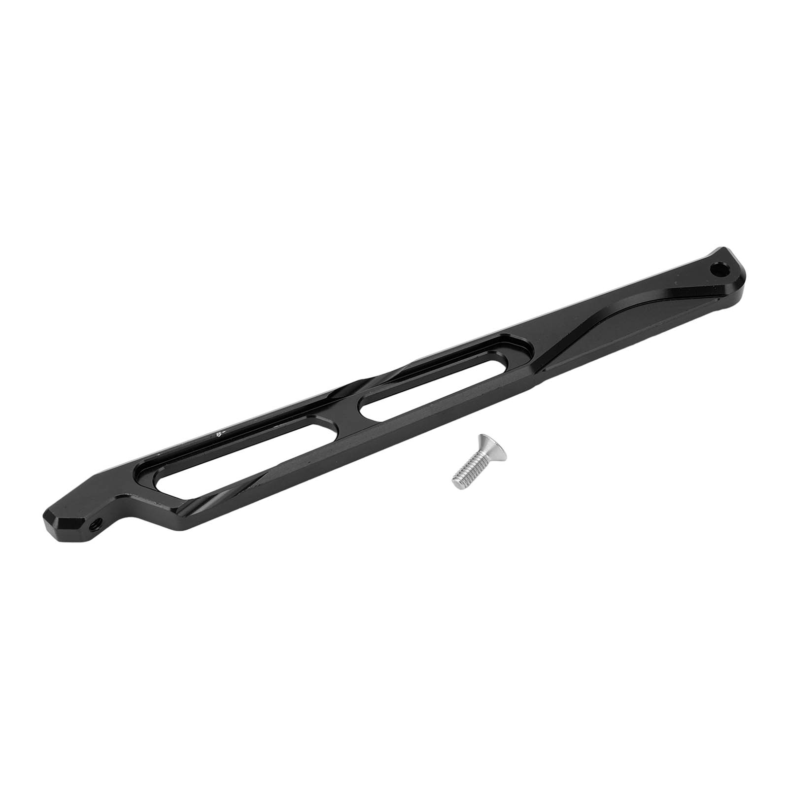 Hinterachs-querträger Aus Aluminiumlegierung Für Rc-chassis, Kompatibel Mit Arrma Kraton 6s 1/8, Schwarz – Verstärkung Und Stabilisator