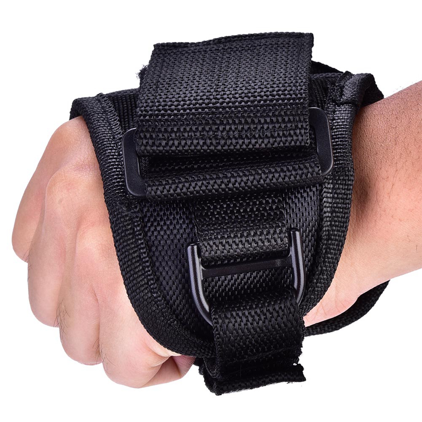 Robuste, Tragbare Taucherlampe, Schwarzer Lampenhalter Für Unterwasserausrüstung, Handschuhe